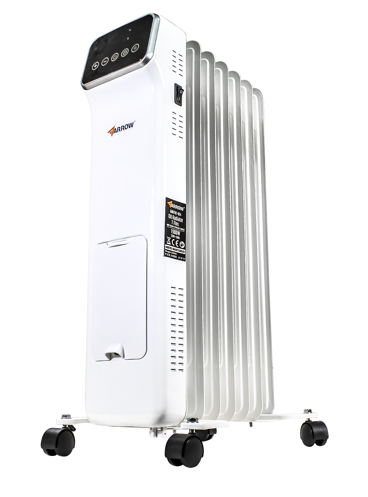 רדיאטור דיגיטלי 7 צלעות 1500W 600702-004