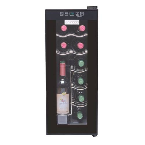 מקרר יין טרמו-אלקטרי קומפקטי עד 12 בקבוקים Vinopo CH-36FD
