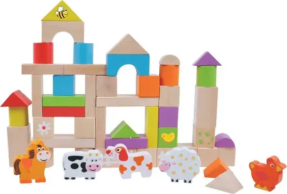 דלי לבני בנייה בחווה שלי 50 חלקים