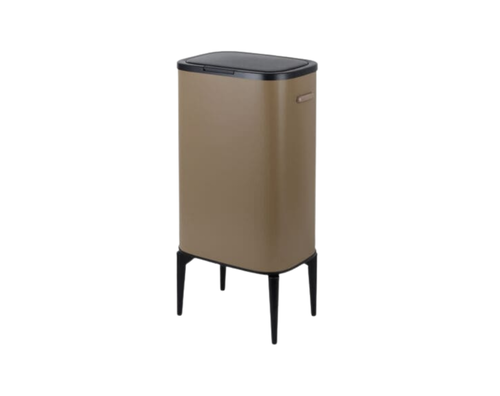 פח טאצ’ 53 ליטר מסדרת TOUCH Collection מוקה כהה