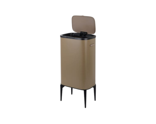 פח טאצ’ 53 ליטר מסדרת TOUCH Collection מוקה כהה