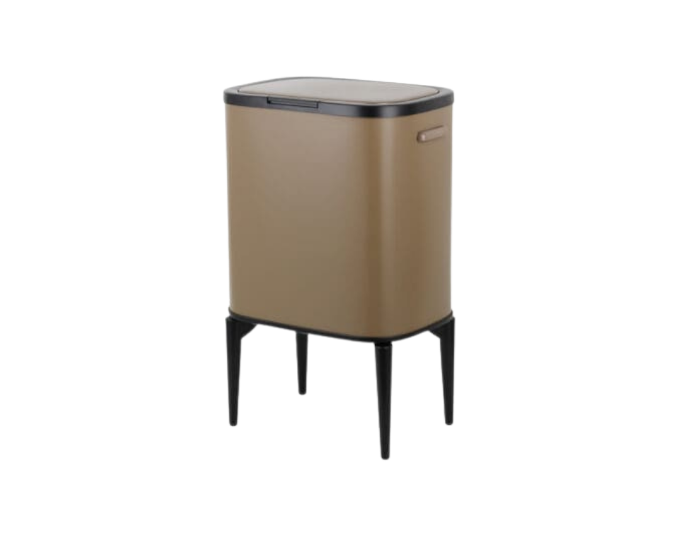 פח טאצ’ 33 ליטר מסדרת TOUCH Collection מוקה כהה
