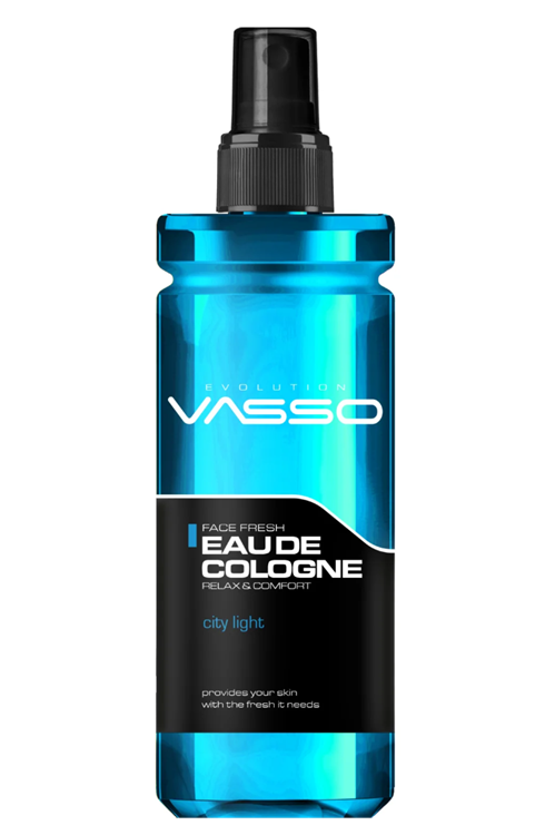מי קולון לגבר City Light בניחוח עצי 370 מ״ל VASSO 