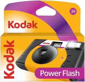 מצלמת פילם חד-פעמית עם פלאש (39 תמונות) Kodak Power Flash