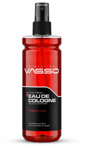 מי קולון לגבר Crimson Love בניחוח הדרי־עצי 370 מ״ל VASSO