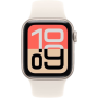 APPLE שעון חכם Apple Watch SE 3 GPS 40mm אלומיניום Starlight עם רצועת Sport Starlight S/M