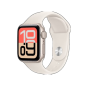 APPLE שעון חכם Apple Watch SE 3 GPS 40mm אלומיניום Starlight עם רצועת Sport Starlight S/M