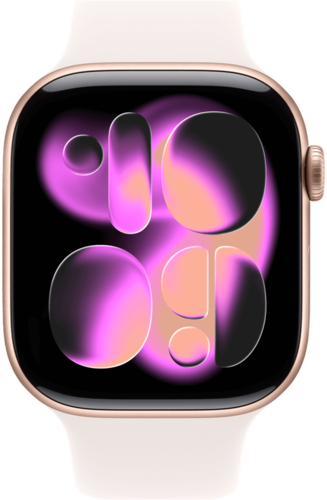 שעון חכם 46mm Watch 11 GPS Rose Gold Aluminium Light Blush Band