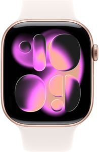 שעון חכם 46mm Watch 11 GPS Rose Gold Aluminium Light Blush Band
