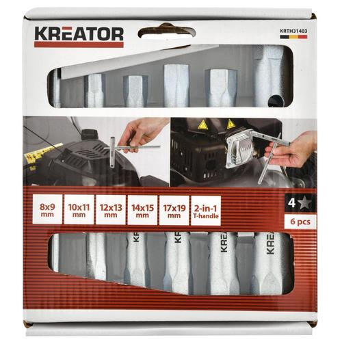 סט מפתחות צינור לברגים -6 חלקים 106 KRTH31403 ברקוד 5400338125096