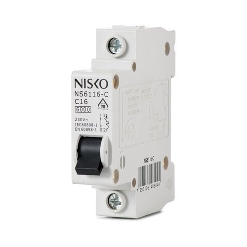מפסק זרם אוטומט 1X20 חד פאזי NISKO 6KAק