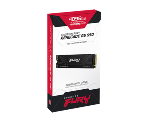 דיסק פנימי | Kingston FURY Renegade G5 | 4TB | PCIe 5.0 | NVMe | M.2 | SSD