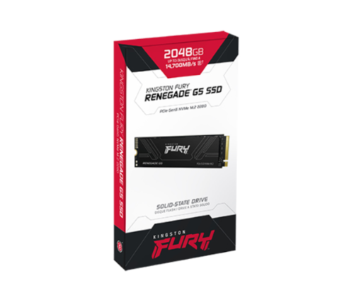 דיסק פנימי | Kingston FURY Renegade G5 | 2TB | PCIe 5.0 | NVMe | M.2 | SSD