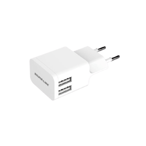 מטען קיר לאיפון SWC244 2.4A 2USB ל-S