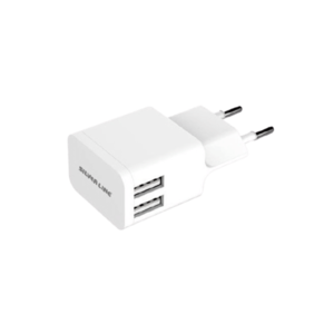 מטען קיר לאיפון SWC244 2.4A 2USB ל-S