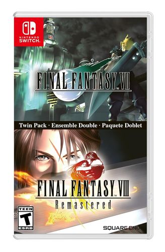 Final Fantasy VII & VIII Remastered Twin Pack Nintendo Switch - אריזת המשחק