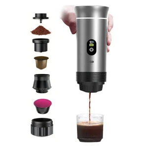 מכונת קפה ניידת דגם GOPRESSO | כולל סוללה נטענת חזקה