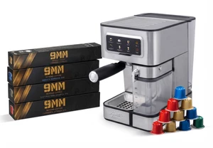 מבצע מכונת קפה דיגיטלית + 100 קפסולות SAUTER BARISTA PRO 250 עם מקציף חלב אוטומטי