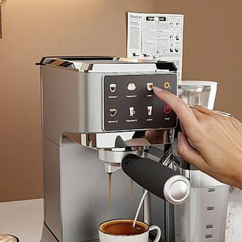 מכונת קפה דיגיטלית SAUTER BARISTA PRO 350 עם מקציף אוטומטי