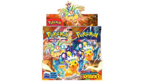 POKEMON TCG SCARLET & VIOLET SURGING SPARKS BOOSTER BOX - 36 PACKS קלפי פוקימון 