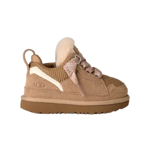 סניקרס UGG לואמל סנד מידות 22-35 לילדים בגוון חול