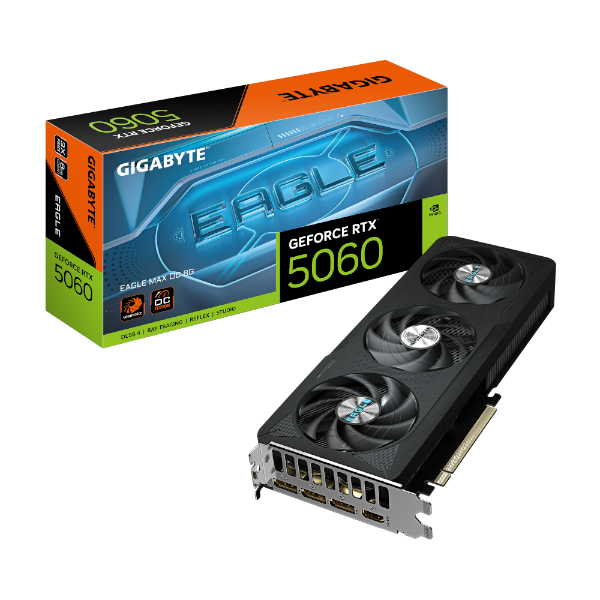 כרטיס מסך Gigabyte RTX 5060 Eagle Max OC 8GB