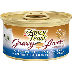 פנסי פיסט דג לבן וטונה ברוטב 85 גרם Fancy Feast