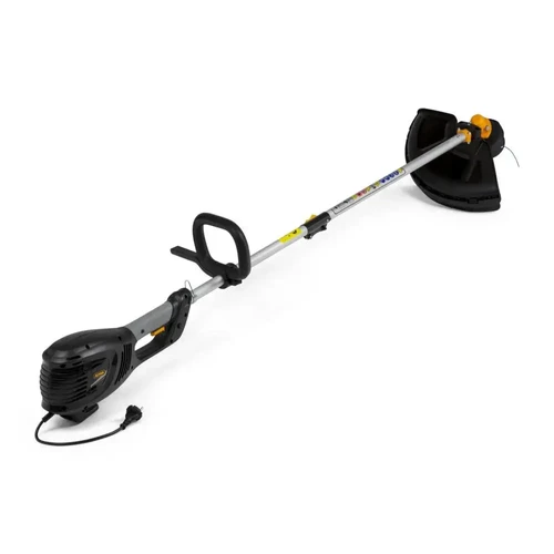 חרמש חשמלי לגינה ABR 1.0 EJ עם מנוע עליון, מגן ראש כיסוח, ידית D ומבנה ישר לעבודה נוחה