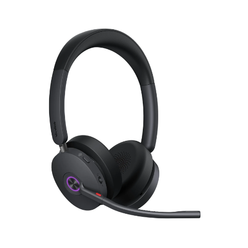 אוזניית Yealink BH74 ANC Teams USB‑C/A עם סטנד טעינה