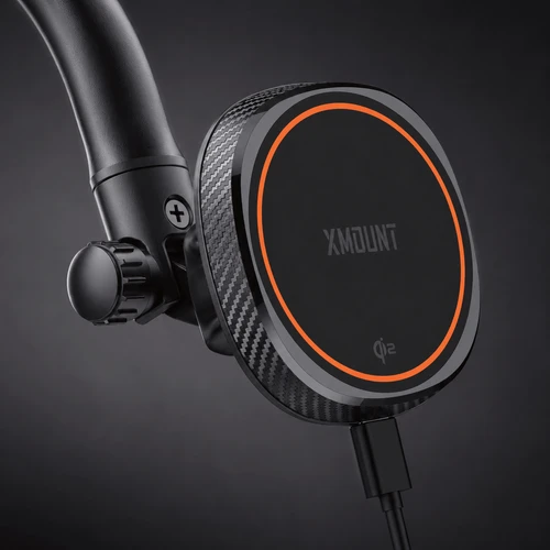 מעמד טעינה מגנטי Qi2 ‏15W לרכב XMOUNT XM-POWER 02