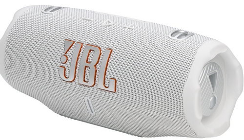 רמקול Bluetooth נייד JBL Charge 6 עמיד למים ולאבק White