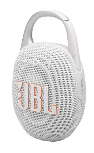 רמקול Bluetooth נייד JBL Clip 5 עמיד למים ולאבק White