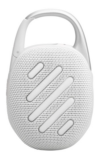 רמקול Bluetooth נייד JBL Clip 5 עמיד למים ולאבק White