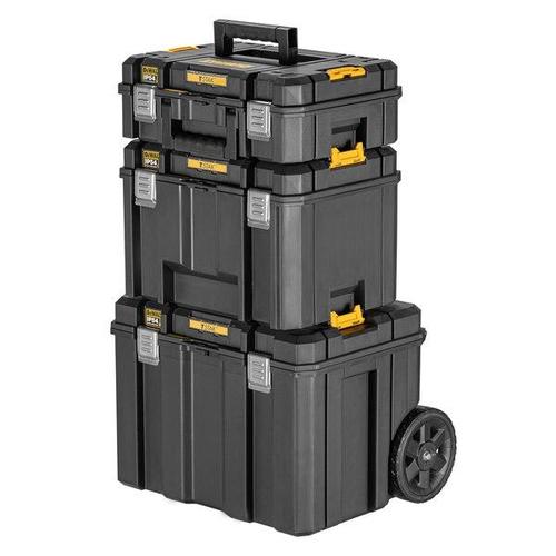 סט טרולי ו 2 ארגזי IP54 TSTAK - דלתא DWST83517-1 דיוולט
