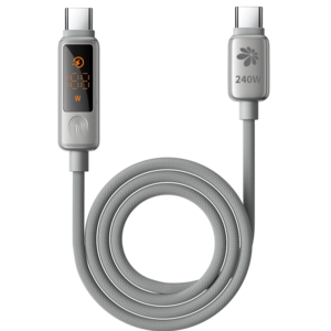 כבל טעינה Miracase MTCD240W עם מסך מגע – טעינה חכמה עם תצוגה בזמן אמת