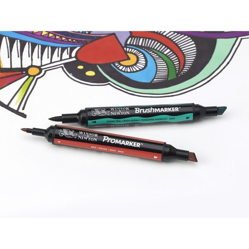 סט של 24 מרקרים מקצועיים לאיור בנרתיק Promarker Wallet set