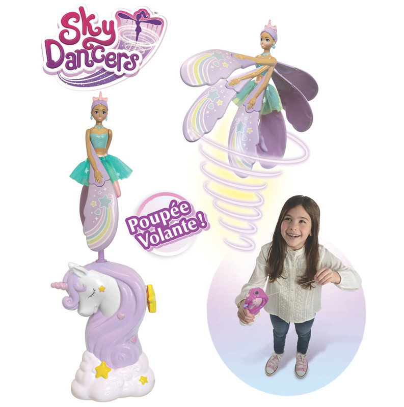 בובה מעופפת סקיי דנסר (Sky Dancers) מדגם Magic Mia מבית Lansay