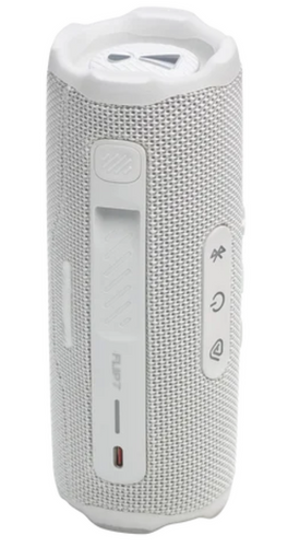 רמקול Bluetooth נייד JBL Flip 7 עמיד למים ולאבק White