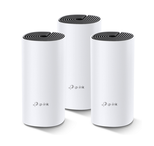 נתב Mesh חכם לכיסוי WiFi מהיר ואמין בכל הבית-TP-Link Deco M4 (3-Pack)
