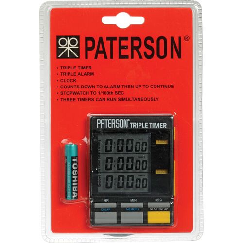 טיימר לחדר חושך Paterson Triple Darkroom Timer