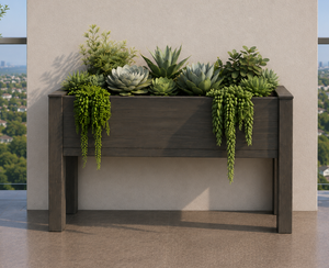 אדנית מוגבהת מעץ דגם רקפת Garden Top