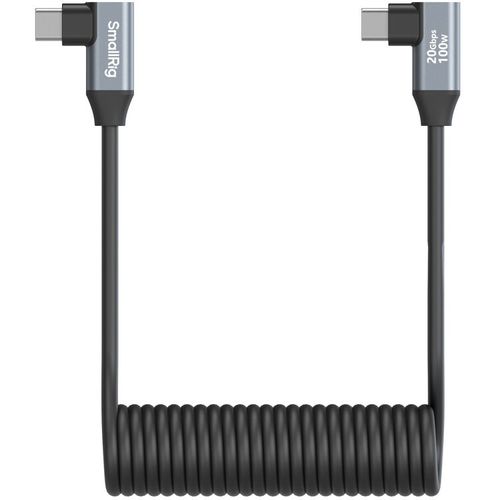 כבל מסולסל זוויתי SmallRig 100W USB-C