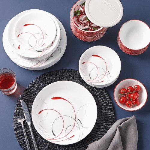 CORELLE®Corning - Splendor דגם ספלנדור 18 צלחות