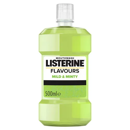 ליסטרין מינט MILD & MINTY | שטיפת פה | 500 מ"ל | LISTERINE