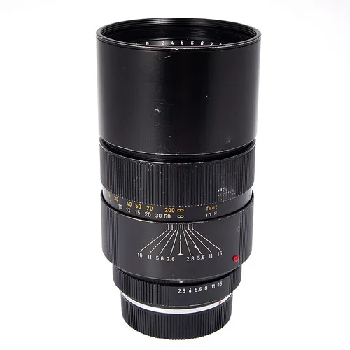 עדשה LEITZ ELMARIT-R 180mm f/2.8 Leica - יד שניה
