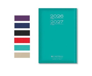יומן שבועי קסטלי A5 בייסיק 2026-2027