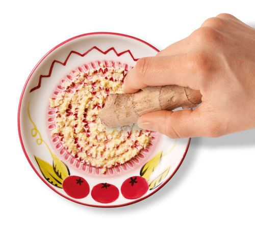 מגרדת צלחת פורצלן POMODORO