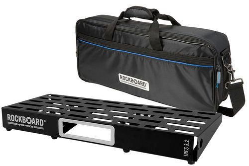 פדלבורד לאפקטים + נרתיק RockBoard RBO RBO B 3.2 TRES B 59.8 x 23.54cm