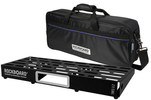 פדלבורד לאפקטים + נרתיק RockBoard RBO RBO B 3.2 TRES B 59.8 x 23.54cm