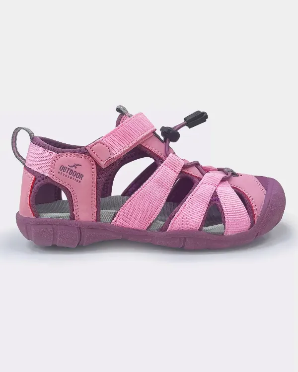 סנדלי ילדים Maple ורוד בהיר מבית Outdoor Revolution